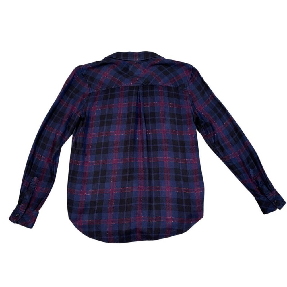 RAILS PLAID BUTTON-UP HUNTER FLANNEL SHIRT SIZE SMALL - Picture 2 of 10